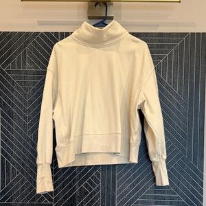 Abercrombie & Fitch Cream Turtleneck Sweater